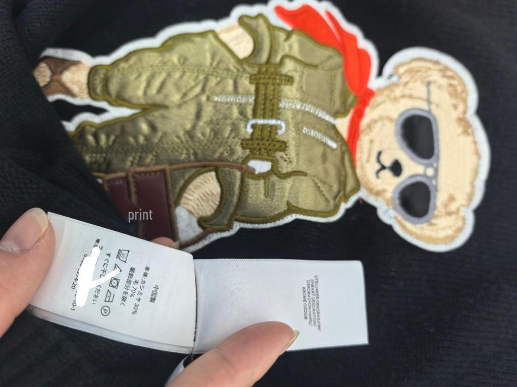 Women's High-Quality Wool Cashmere Teddy Bear Sweater, Autumn/Winter 2025