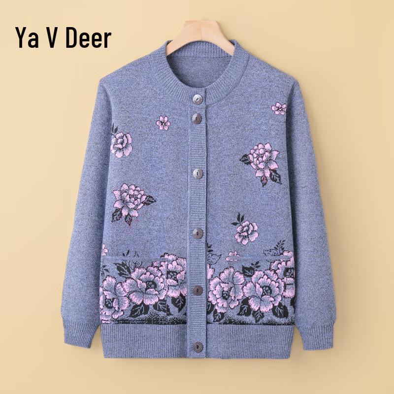 

Yalu Women s Fleece Lined Knitted Cardigan Sweater One Size