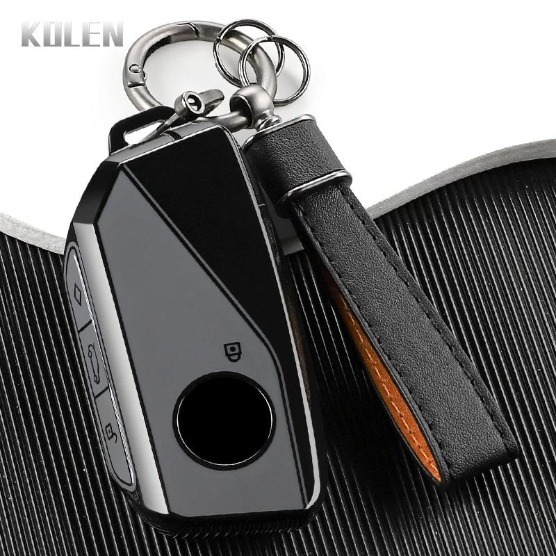 New Tpu Car Key Case Cover For Bmw I7 X7 G07 Lci Ix I20 X1 X3 X5 U11 5 7 Series G70 G09 Xm U06 G81 M3 Protected Shell Keychain