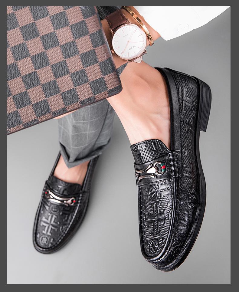 Men's Leather Loafers: Driving, Casual, Business Slip-On Shoes with Soft Sole