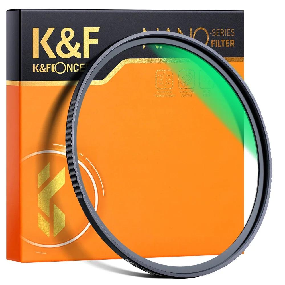 

K&F Concept HD MCUV Protection Filter 28 Multi-Layer Coatings 37mm-105mm Nanotech UV Filters for Camera Lenses Nano-X Series 37mm