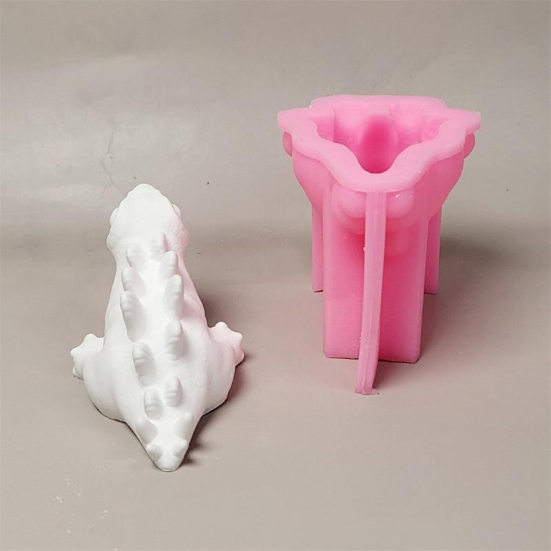Dragon Figurine Silicone Candle Molds Epoxy Resin Molds for Making Candle Soap Chocolate Candy Cake Fondant Decoration