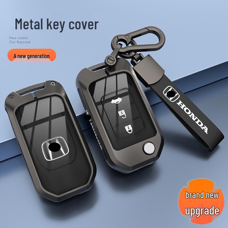 Honda Key Case Compatible with CRV, Civic, Accord, XRV, Vezel, Avancier, Breeze, UR-V, and Spirior Models
