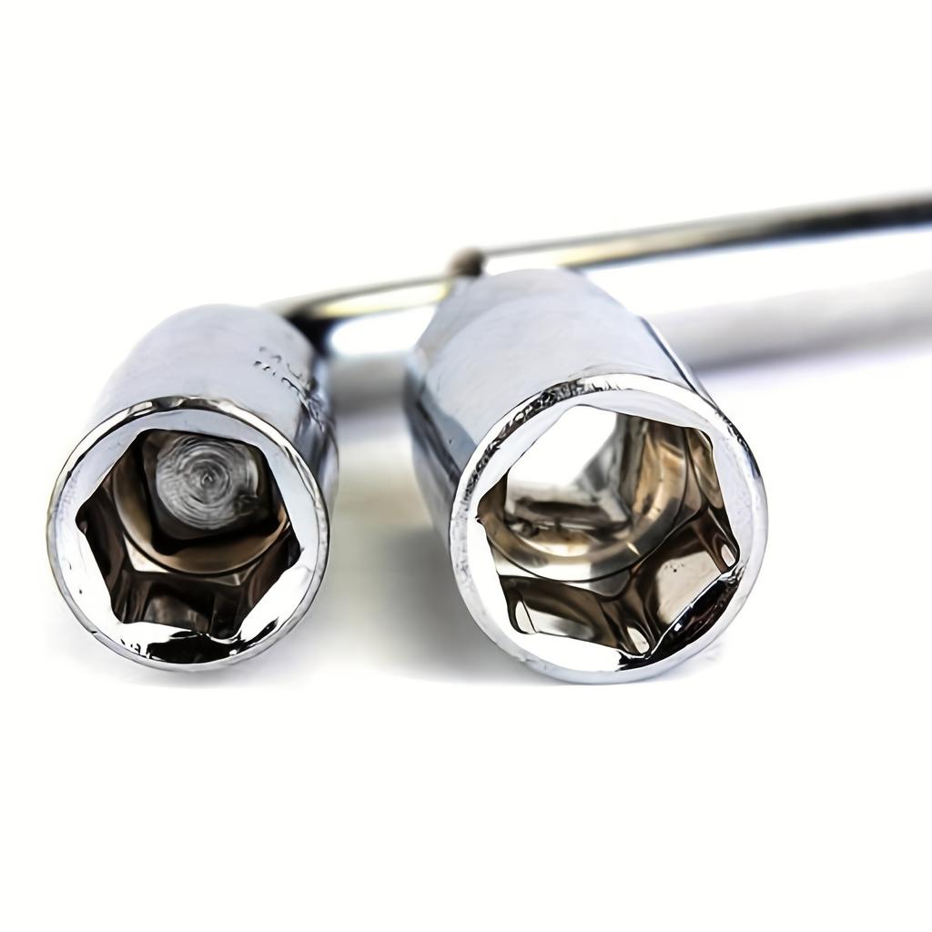 Wheel Brace For Car Universal Telescopic Wheel Wrench Extendable Car Lug Wrenches With 17mm 19mm 21mm 23mm Reversible Sockets