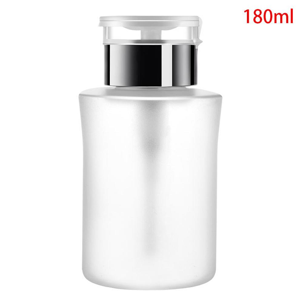 

60/150/180/250 мл бутылка для ногтей пустой пресс-насос диспенсер пластиковый портативный жидкость для снятия лака очиститель макияж маникюрные инструменты