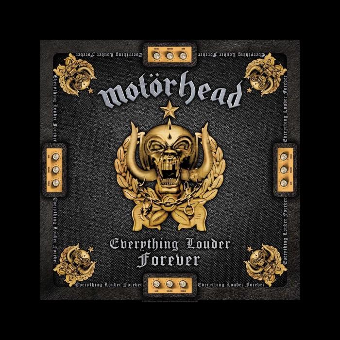 Bandana unisex per adulti Everything Louder Forever di Motorhead One Size nero