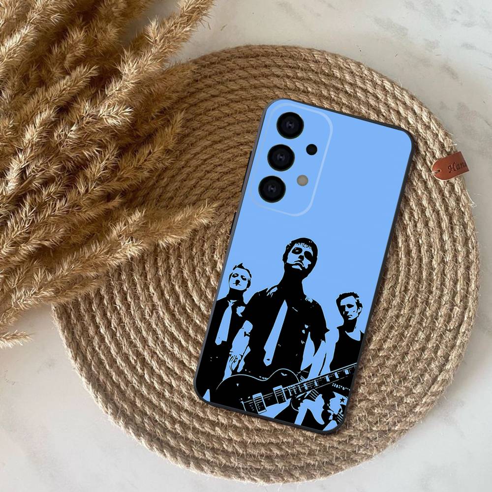 G-Green Day Band Phone Case For Samsung S25,S24,S21,S22,S23,S30,Ultra,S20,Plus,Fe,Lite,Note,10,9,5G Black Cover