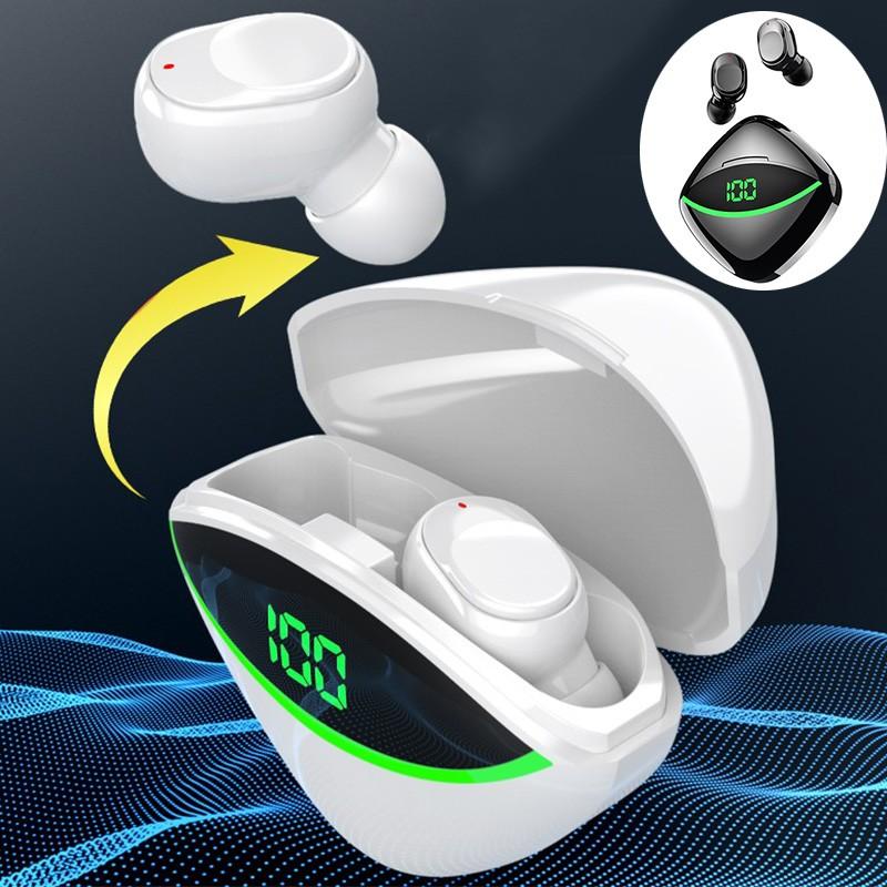 

Беспроводная Bluetooth-гарнитура Ture, интеллектуальный цифровой дисплей, наушники с сенсорным управлением, водонепроницаемые спортивные наушники, игровые наушники-вкладыши, гарнитуры