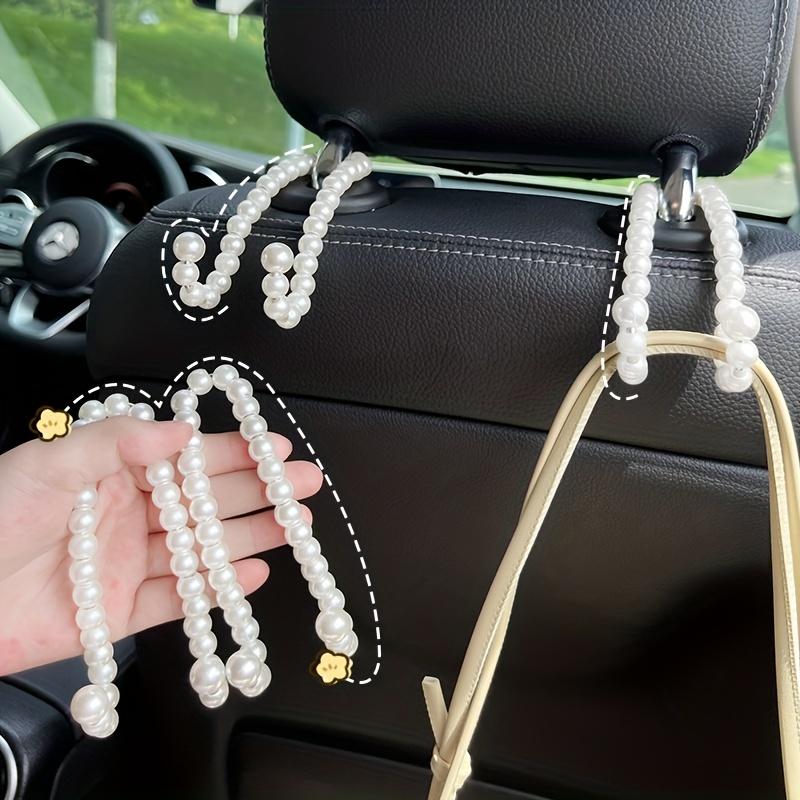 Car Hooks Multi-functional Car Rear Seat Back Hook Auto Back Seat Storage Organizer Hanger for Handbag Purse Bags Clothes