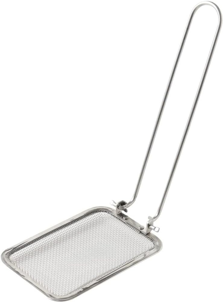 

Ernest in Foldable stainless steel kasuage dishwasher square perfect for foods like tempura and fried a favorite brand of major [Made Japan] (compact)