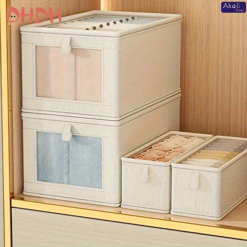 Boîte de rangement pliable pour vêtements, organiseur de placard pour vêtements, pantalons, organiseur de placard, organiseur de tiroir, rangement de jouets