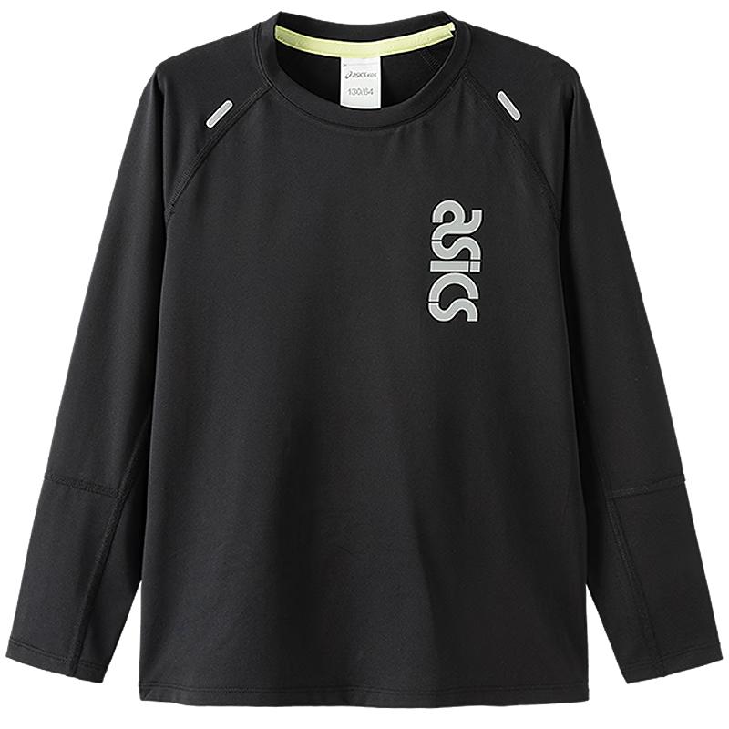 Asics Kids  Quick Dry Color Block Long Sleeve T-Shirt 120