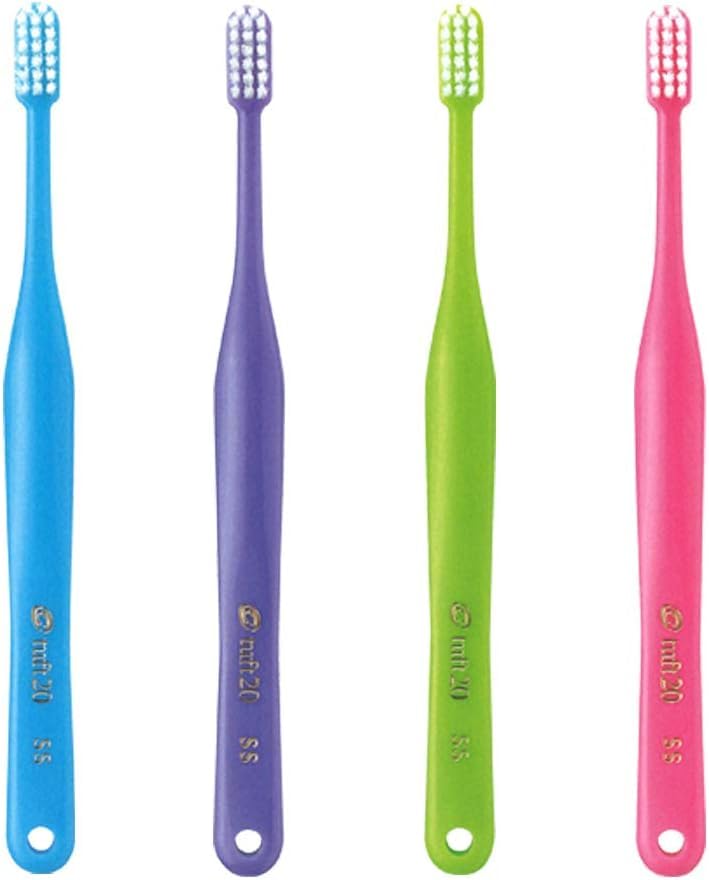 

toothbrush for small Oral care Adult Tuft 20 SS Assortment [Dental mouths] [25 pieces] (Super Soft)