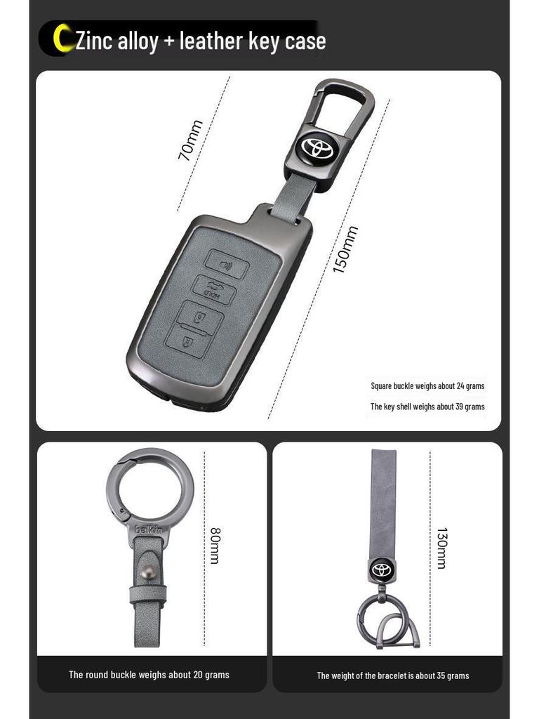 Toyota YARIS L Zhi Xuan X Vios FS HIACE SPADE 2022 Key Case Cover