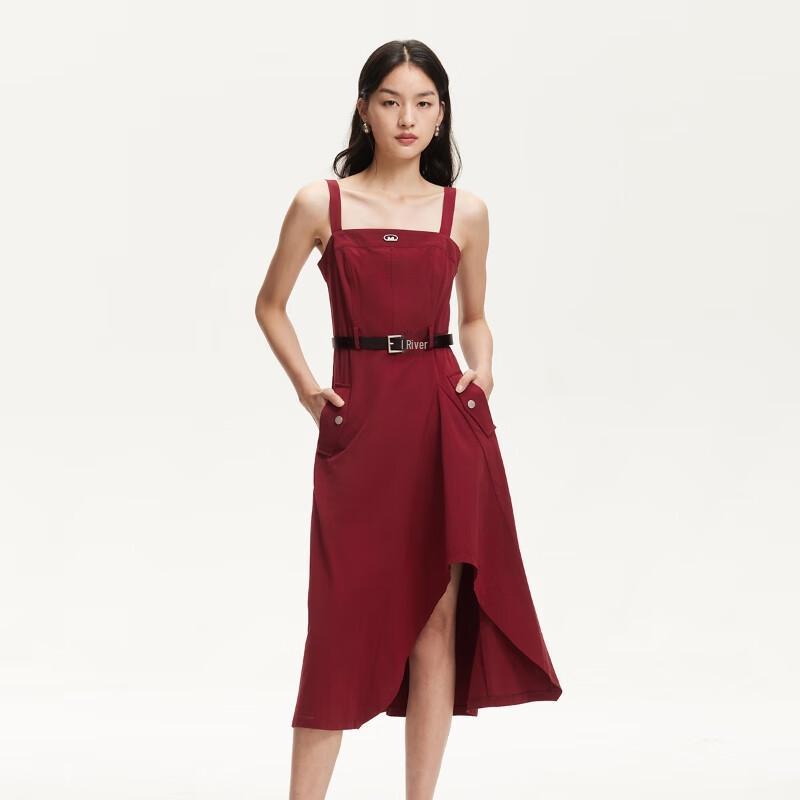 

VEROMODA 2025 Summer Belted Asymmetrical Cami Dress S