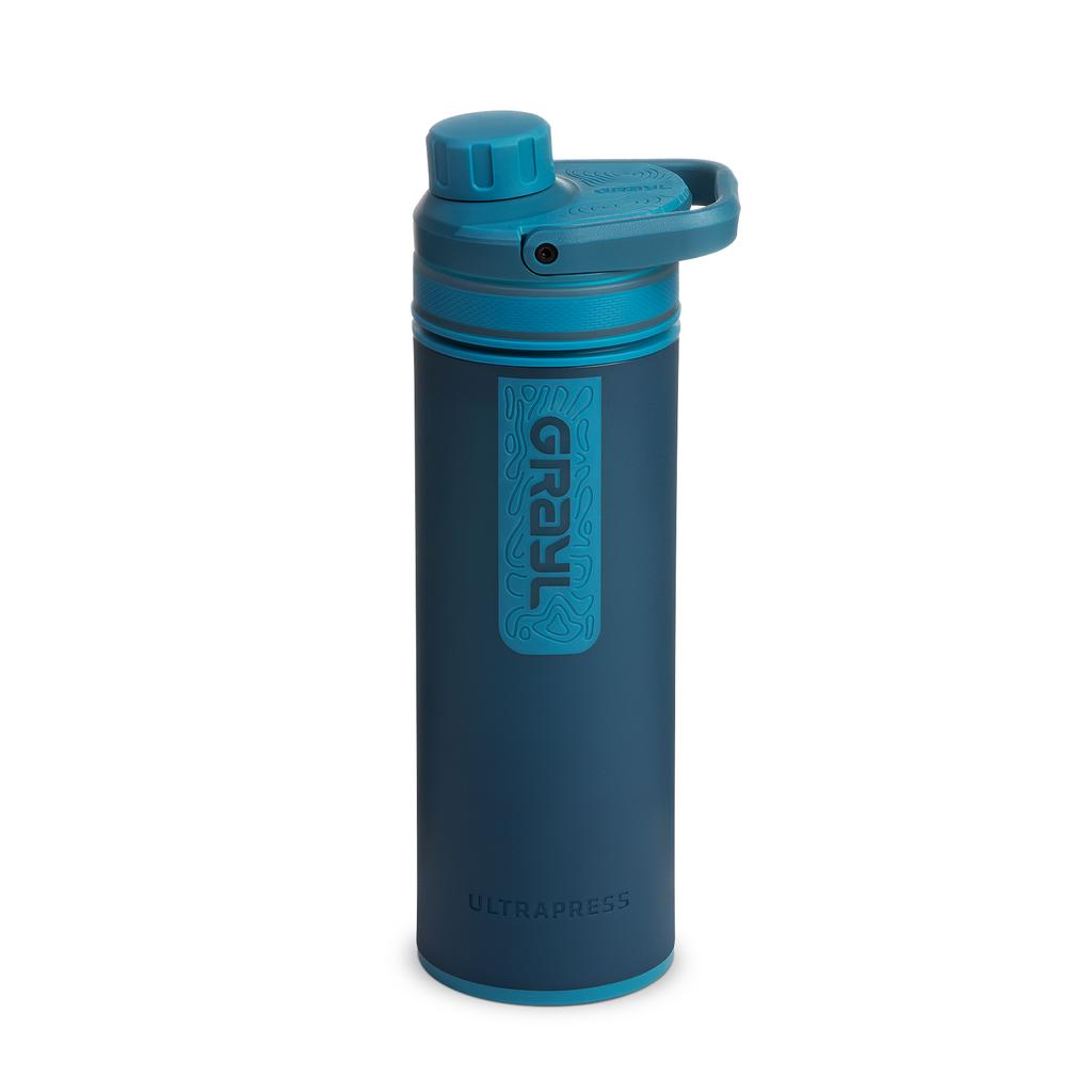 Geuleil Portable Water Purifying Bottle Ultrapress (500Ml)_Blue