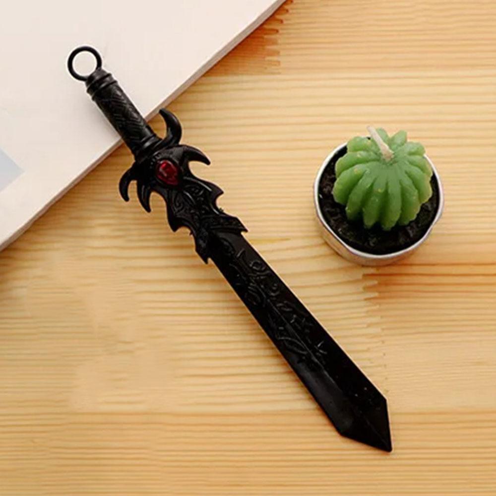 

1 шт. канцелярские принадлежности для офиса, креативные большие крутые мечи, школьные принадлежности, подарок, оружие, прекрасная гелевая ручка Ink Color:Black