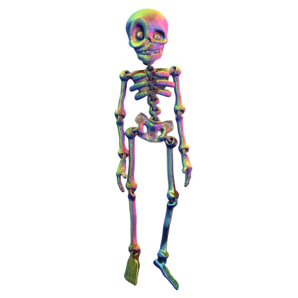 Poseable Skeleton Fridge Magnet with Movable Joints Mini Magnetic Skeleton Fridge Magnets for Kitchen Office and Locker Decor