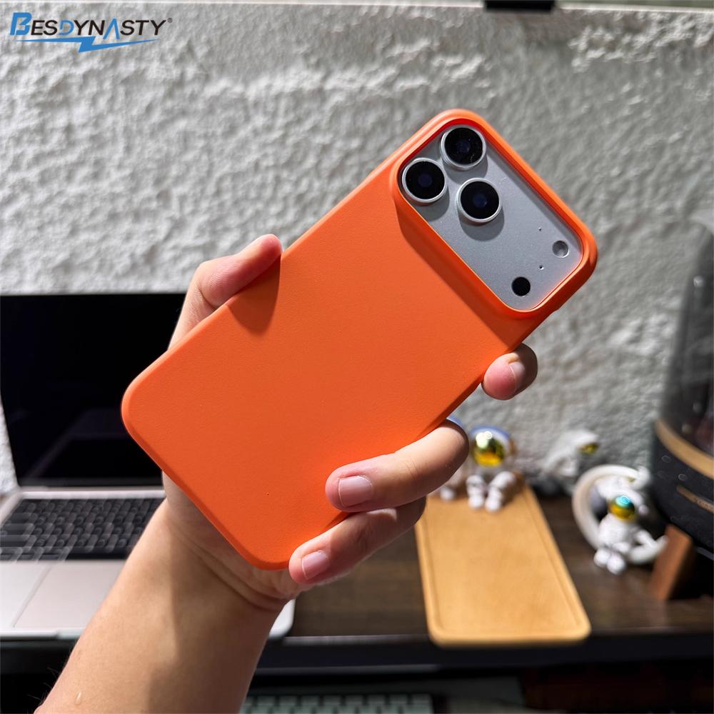 Ultra Thin Solid Color Matte Case For iPhone 17 Air 16 15 14 Plus 13 12 Pro Max Slim Hard PC Simple Phone Back Cover