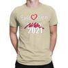 Eurovision Song Contest T-Shirt Men  Casual 100% Cotton Tee Shirt Round Collar Short Sleeve T Shirt Printed Clothing