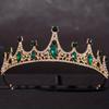 Baroque Crystal Tiaras and Crowns Rhinestone Prom Diadem Headband Crwon Bridal Wedding Hair Accessories Jewelry Crown Tiara Gift
