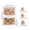 26 Pieces Christmas Ball Ornaments Decorative Baubles Holiday Hanging Balls Home Decor Shatterproof