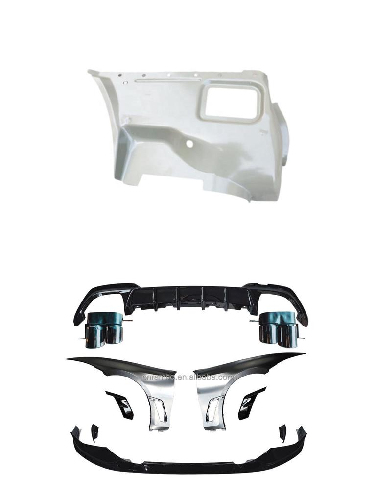 Захисна накладка куточка заднього бампера для Mercedes Viano Vito W639 (6396302940, 6396303040)