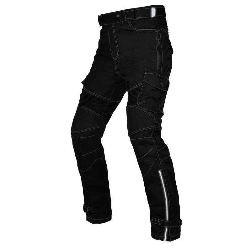Neues Produkt Motorrad Radhosen Herren 06 Mehrzwecktaschen Werkzeughose Oxford-Gewebe wasserdicht verstellbar Hoher Bund Lokomotive Anti-Sturz-Hose