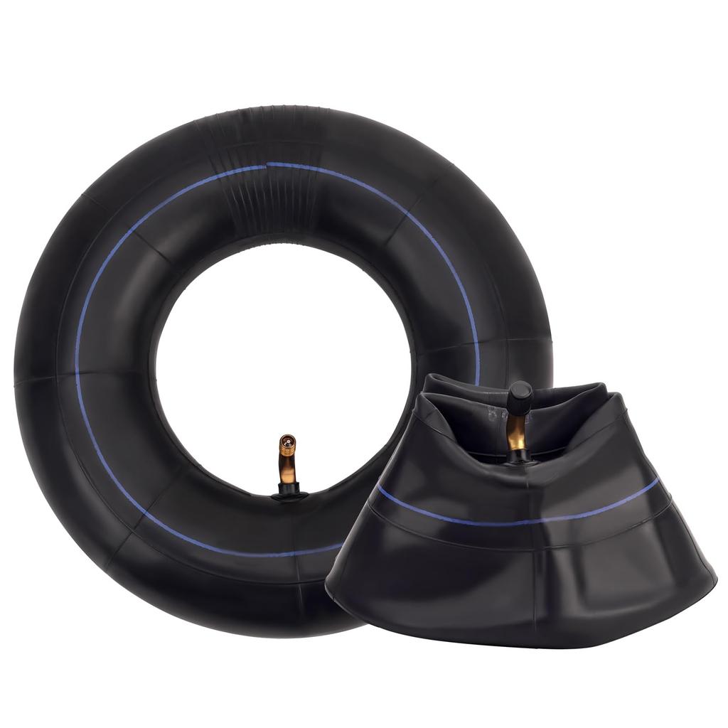 Road Passion 2 Tire and Wheel with Butyl for Hand Lawn Mini and Mini Scooters Tubes, 4.10/3.50-5, L-Shaped Valves, Rubber, Trucks, Dollies, Mowers,