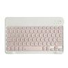 Round Cap Bluetooth Rechargeable Wireless Keyboard for iPad, Phone, Tablet, Laptop - Portable Magic External Keyboard