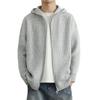 New Autumn and Winter Hooded Fashion Zipper Cardigan Sweater for Boys