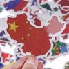 50 Peças Adesivos de Bandeiras Nacionais Mapa de Países Viagem Graffiti Adesivo Personalizado DIY Mala Computador Parede Decoração de Casa
