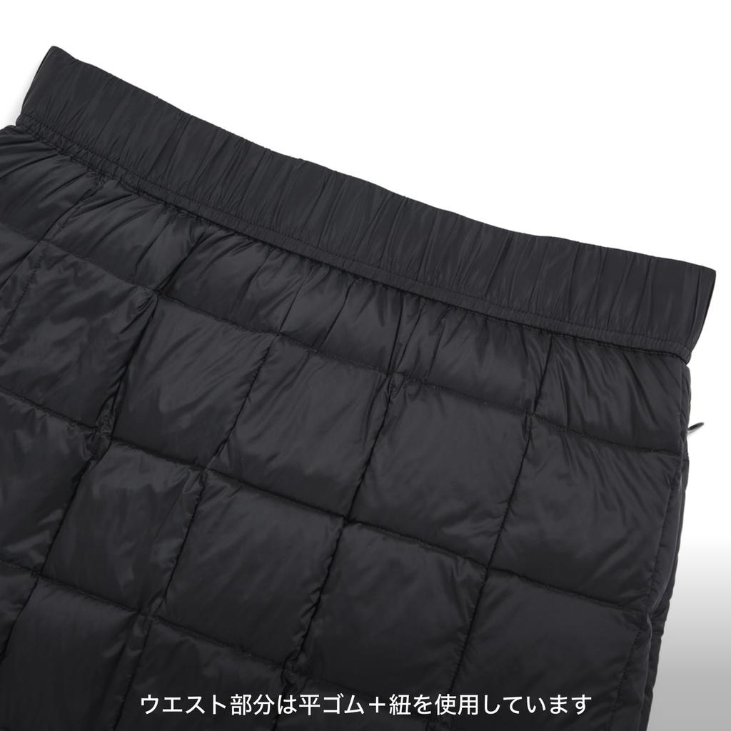 Taion Basic Down Skirt Size M Women's W150RS, Off-White,