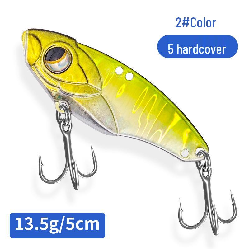 VIB Hard Bait Lure: Copper Sound, Snake Tail Lead Sinker, Long Cast, Outdoor Bionic Artificial Fishing Bait