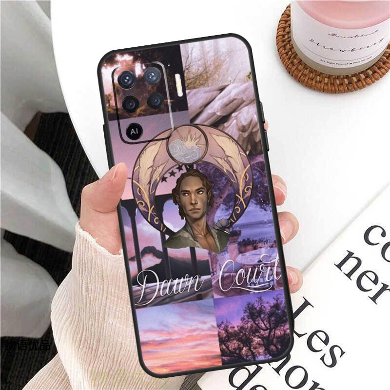 

A Court of Mist Fury Sarah J Maas Case For Oppo A58 A5 Pro A15 A16 A17 A57 A77 A94 A74 A54 A76 A96 A40 A60 A80 A18 A38 A78 A98 OPPO A17