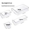 Clear Plastic Multifunctional Drawer Organizer for Home or Office