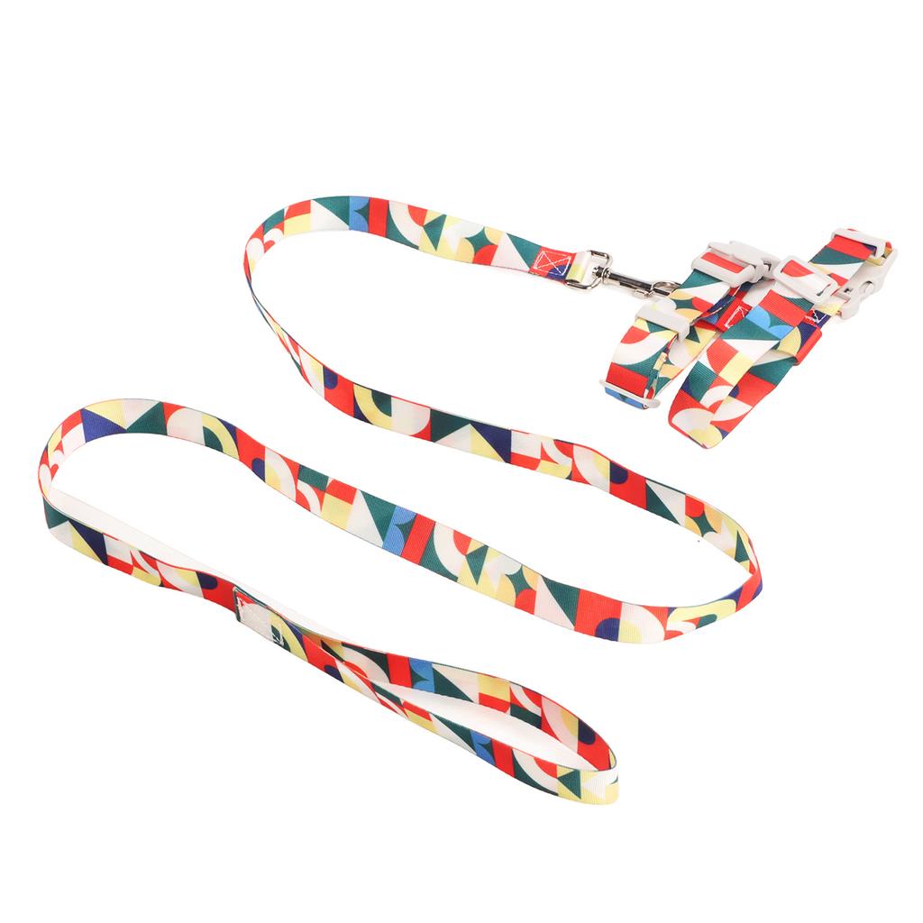 Cat Harness and Leash Set Escape Proof Adjustable Lightweight Cat Harness Traction Rope for Large Small Kittens