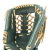 ZETT Youth Soft Steer Baseball D Green x Pastel Size L heights BJG742640 Glove, All-Around, Right-Handed Throw, Brown, (For 140-155cm),