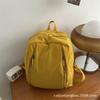 Fashion Versatile Backpack Female College Style Soft Girl Middle School Student High Value Lazy Style School Bag Mori Department