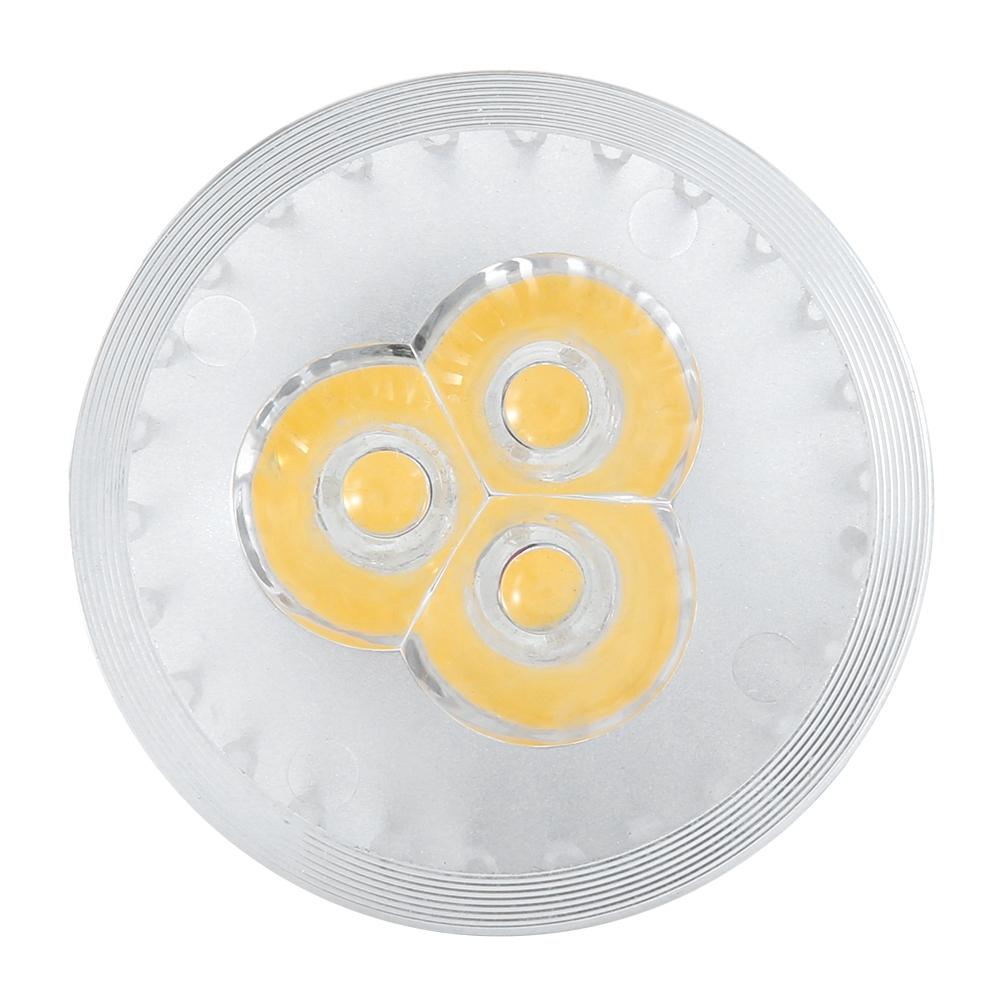 12V MR16 3W LED Light Bulb Aluminum Decorating Lamp Warm for Home Restaurant Hotel Bar