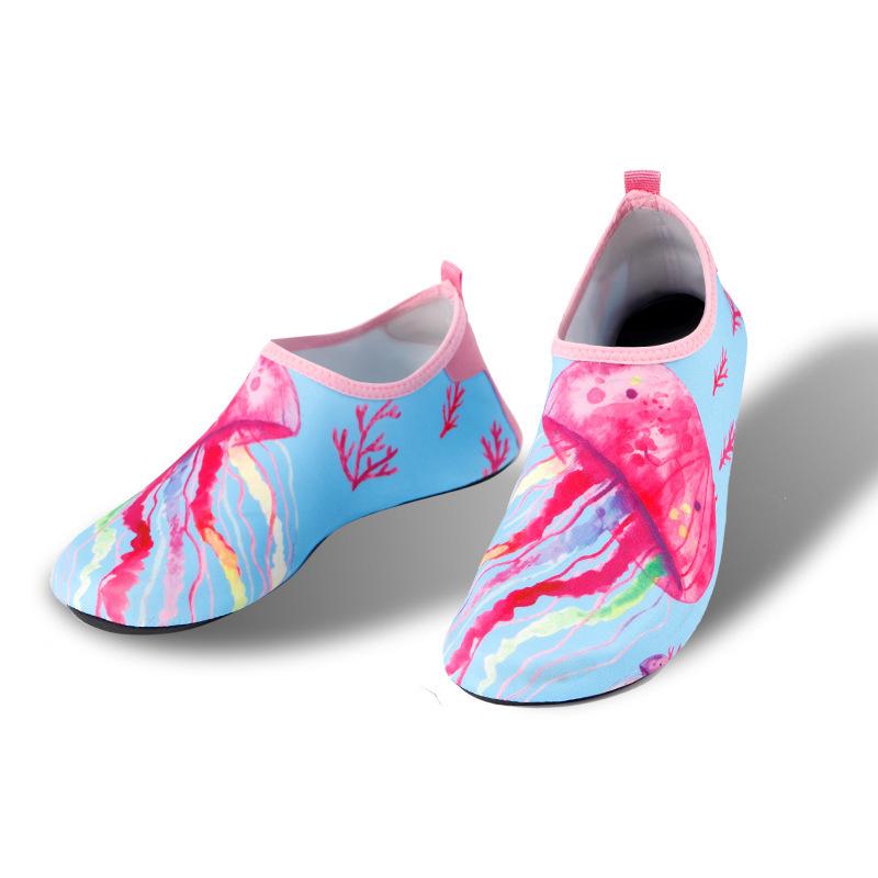 Quick-drying beach shoes men's and women's diving snorkeling shoes wading beach socks women's swimming non-slip soft-soled quick-drying