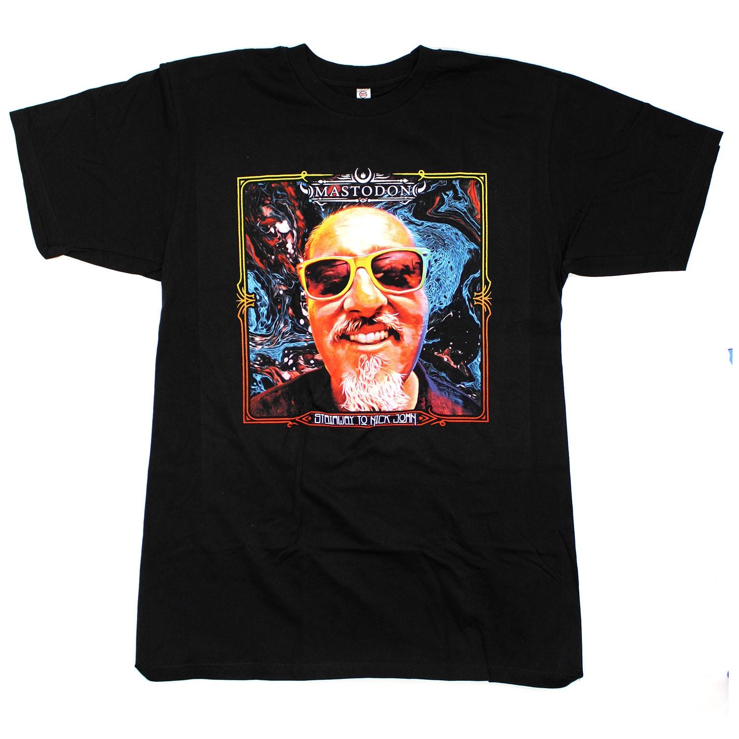 Men s Mastodon Stairway to Nick John T-shirt X-Large Black XXXL