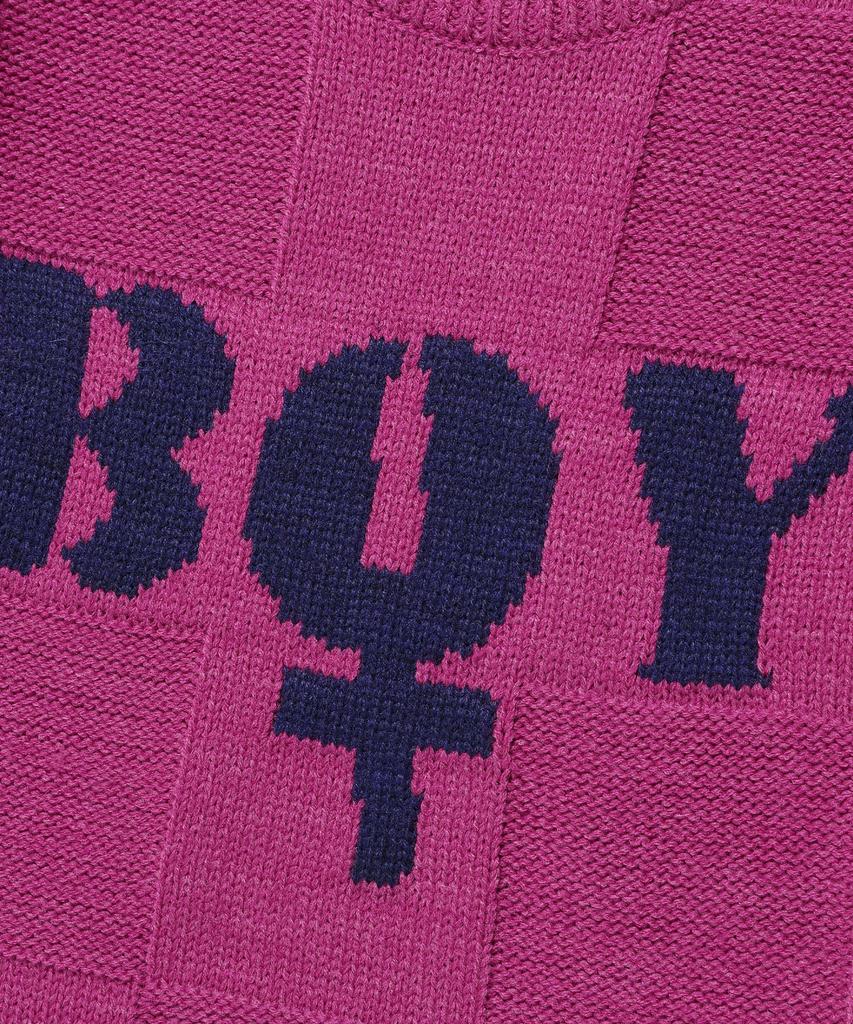 NICEGHOSTCLUB Boy L/S Knit Tee_Pink(Ng2Efuk607A)