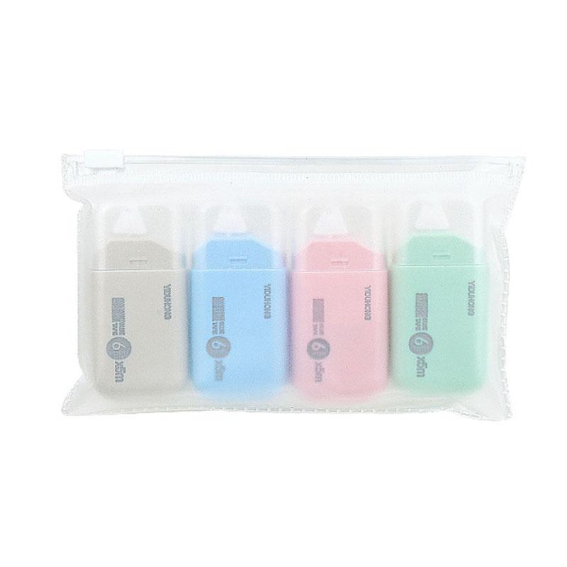 

Набор из 4 штук Двусторонние клейкие точки Клейкая лента, Без кислоты и архивной безопасности, Перманентный ленточный ролик Ленточный аппликатор, Клейкая лента Дис