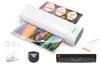 Multifunction Laminator for Rapid ABS Paper Jam Wrinkle Corner 20 Sheets of 80mm Film Supports Business Card Quiet for Commercial and Home Includes