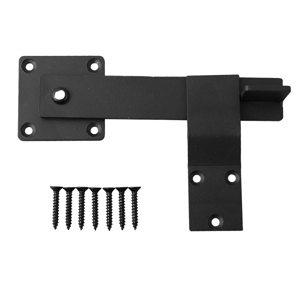 Barn Door Latch 5.5 Inch Lock Buckle Farm Revolving Fence Door Latch 5.5-inch Locking Bolt Sliding Door Latch Lock Hardware