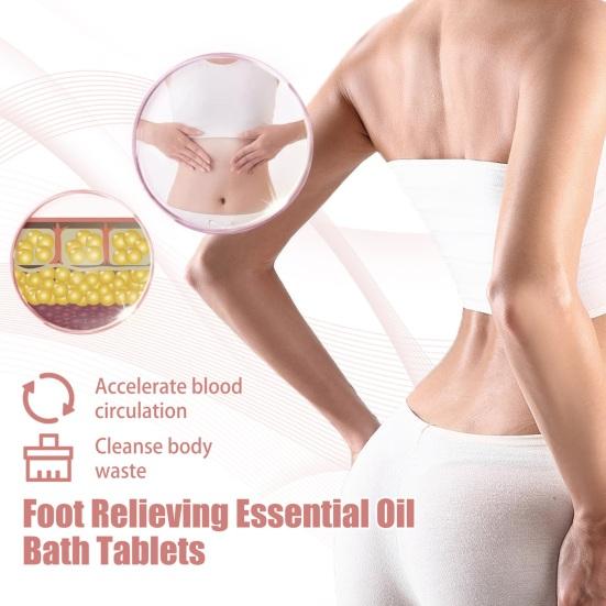 Essential Oil Bath Tablets Repair Calluses & Relieve Soreness And Swelling Body Cleaning