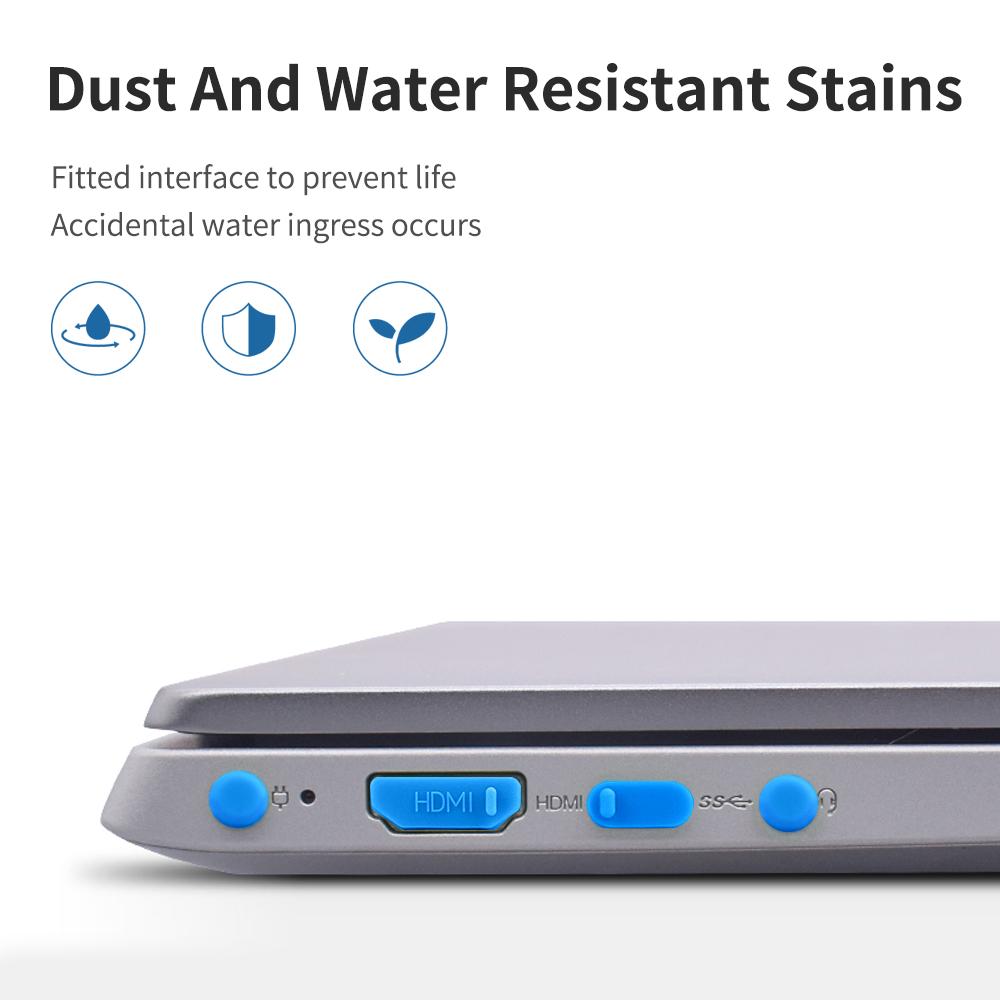 Notebook Dust Plug USB Type C HDMI Interface Dust Protector Cover Dustproof Stopper For Laptop Accessories Anti-Dust Caps Set2