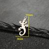 5Pcs/Lot Mini Stainless Steel Charms Fashion Metal Leaf Flower Butterfly Sun Pendants for Makings DIY Jewelry Handmade Craft