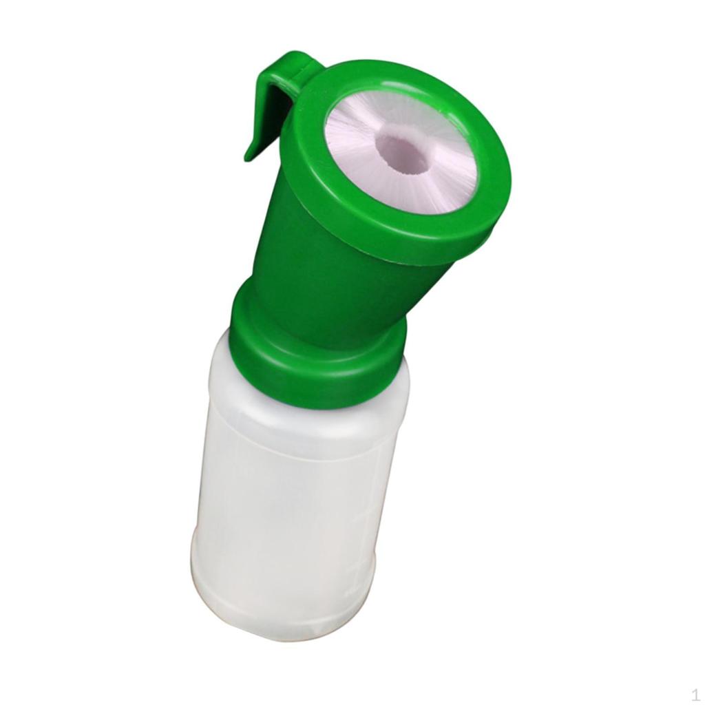 Nádobka na dezinfekci struků hospodářských zvířat, 300 ml Nástroj na čištění struků pro krávu, kozu, ovci